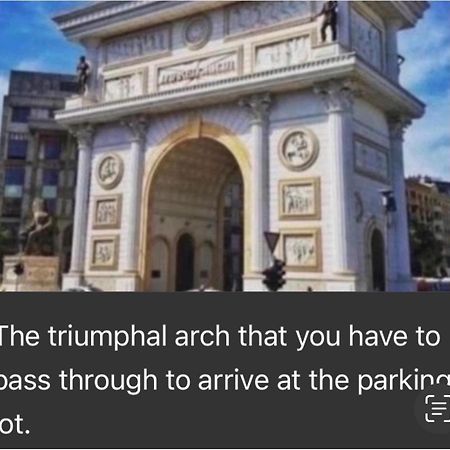 Arss Apartment Skopje Main Square 外观 照片