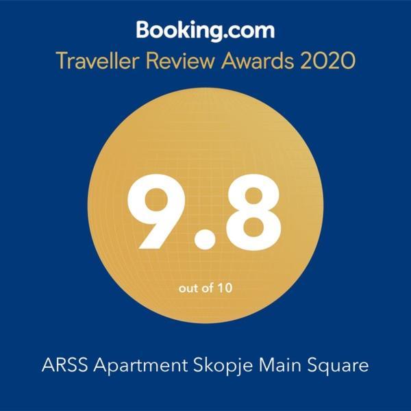 Arss Apartment Skopje Main Square 外观 照片